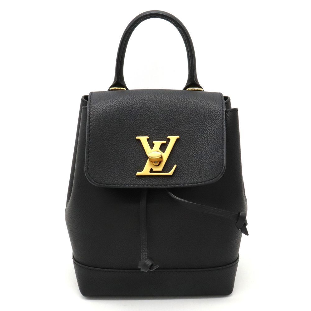 Louis Vuitton LockMe Backpack Mini Rucksack Noir Black